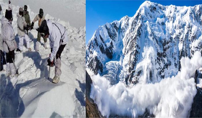सियाचिन में हिमस्खलन की चपेट में आने से दो जवान शहीद