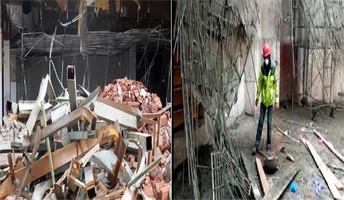 लाहौर में निमार्णाधीन मस्जिद का गुंबद गिरा, तीन लोगों की मौत