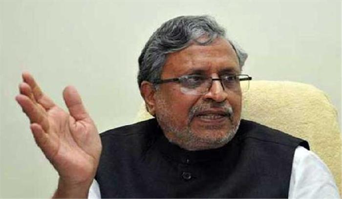 लालू  की बेनामी संपत्ति बालू माफिया खरीद रहे: सुशील