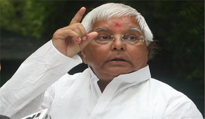 राजद के मुख्यमंत्री उम्मीदवार होंगे तेजस्वी: लालू 