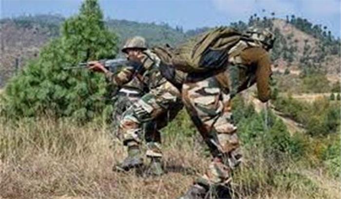 जम्मू कश्मीर :बारूदी सुरंग विस्फोट से सेना का जवान शहीद