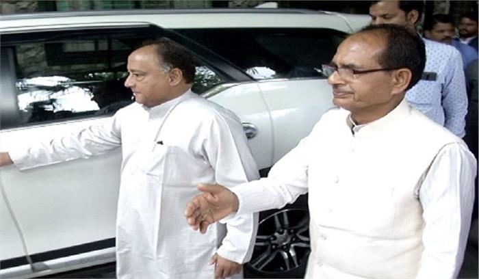 लक्ष्मण सिंह ने शिवराज से की मुलाकात