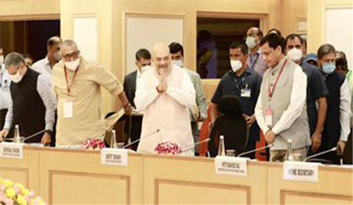 वामपंथी उग्रवाद के सफाए का अभियान निर्णायक अंजाम पर पहुंचाएंगे : शाह