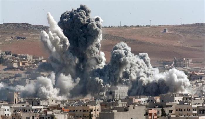 कई आईएस आतंकवादी अमेरिकी हवाई हमले में ढेर