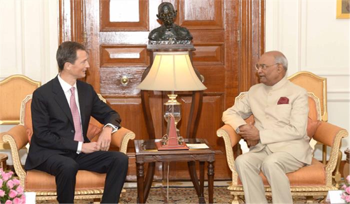 लिकटेंस्टीन के प्रिंस एलोइस ने राष्ट्रपति कोविंद से की मुलाकात लिकटेंस्टीन के प्रिंस एलोइस ने राष्ट्रपति कोविंद से की मुलाकात