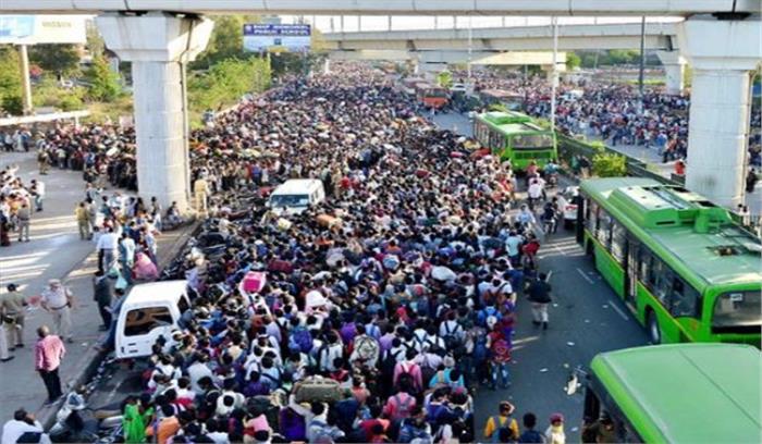 लॉकडाउन के साइड इफ्केट: भूखे-प्यासे मांग रहे पुलिस कंट्रोल रुम से रोटी