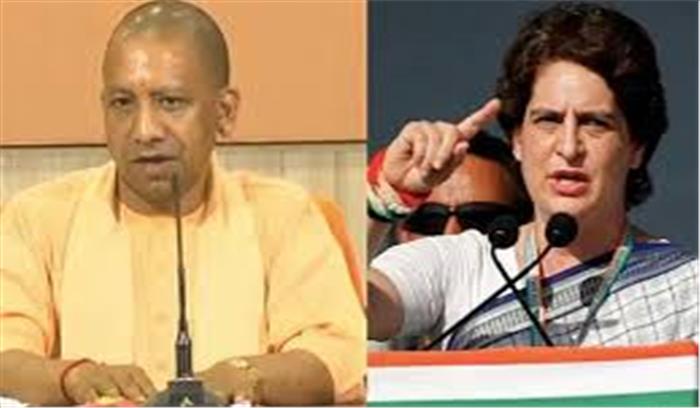 बस मुद्दे पर कांग्रेस और योगी सरकार के बीच तेज हुयी जुबानी जंग