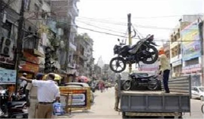 दिल्ली में लॉकडाउन के दौरान 38,943 वाहन जब्त