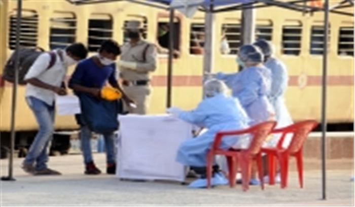 1 मई से 302 श्रमिक ट्रेनों से 3.4 लाख मजदूर पहुंचे अपने घर