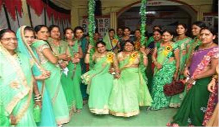 लोधी महिला इकाई ने मनाया सावन उत्सव 