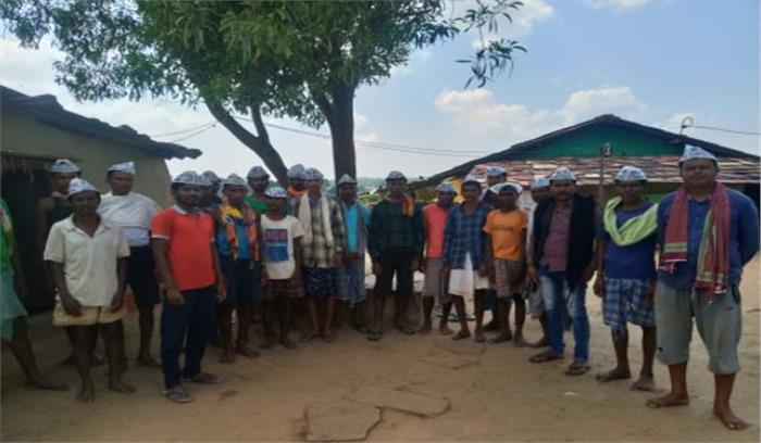 लोहंडीगुड़ा ब्लॉक में 50 लोगों ने ली आम आदमी पार्टी की सदस्यता