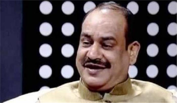 बिड़ला के राजस्थान पहुंचने पर किया गया स्वागत