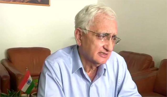 राहुल को कांग्रेस अध्यक्ष पद से इस्तीफा नहीं देना चाहिए था : खुर्शीद