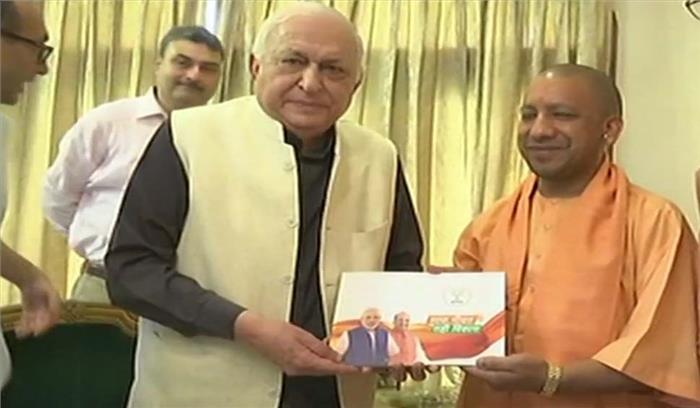 संपर्क फार समर्थन के तहत योगी ने की छह नामचीन हस्तियों से मुलाकात