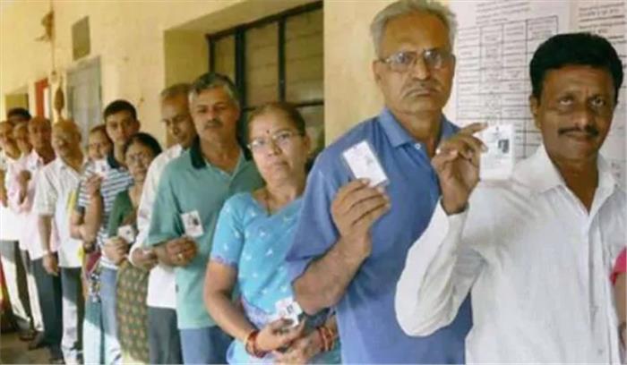 लोकसभा चुनाव के दूसरे चरण में 66 फीसदी मतदान