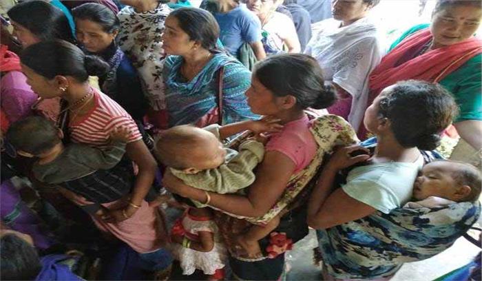 असम में 5 बजे तक 73.82 फीसदी मतदान 