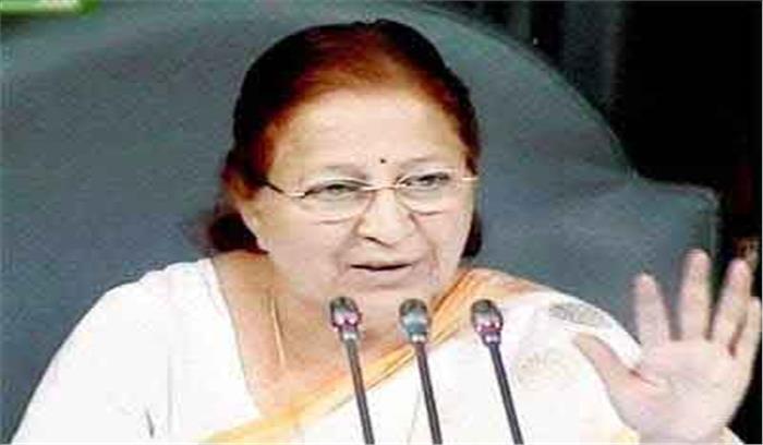 संसद में गतिरोध पर सुमित्रा महाजन ने सांसदों को लिखा पत्र
