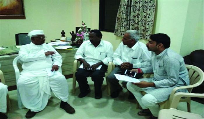 फरवरी माह में अन्ना हजारे लोकपाल व लोकायुक्त को लेकर करेंगे आंदोलन