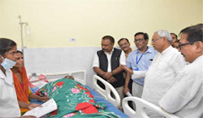 लू प्रभावित मरीजों को उपलब्ध कराई जाएगी चिकित्सा सुविधा : नीतीश लू प्रभावित मरीजों को उपलब्ध कराई जाएगी चिकित्सा सुविधा : नीतीश