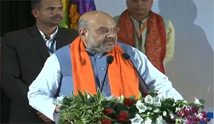 सहकारी समितियों पर कब्जा करना सपा-बसपा की मानसिकता: शाह