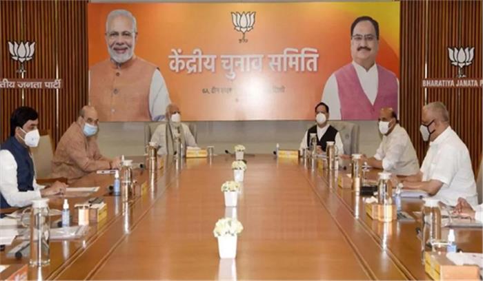 भाजपा ने जारी की राज्यसभा उम्मीदवारों की सूची