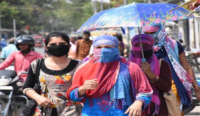  उत्तर प्रदेश में उमसभरी गर्मी का दौर जारी