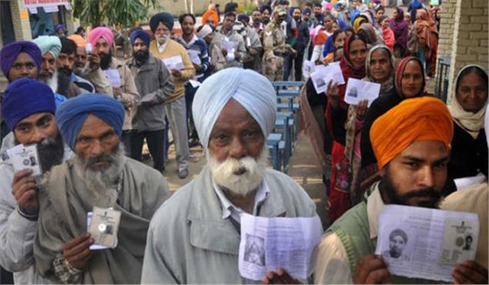 लुधियाना में नगर निगम की 95 सीटों के लिए मतदान शुरू