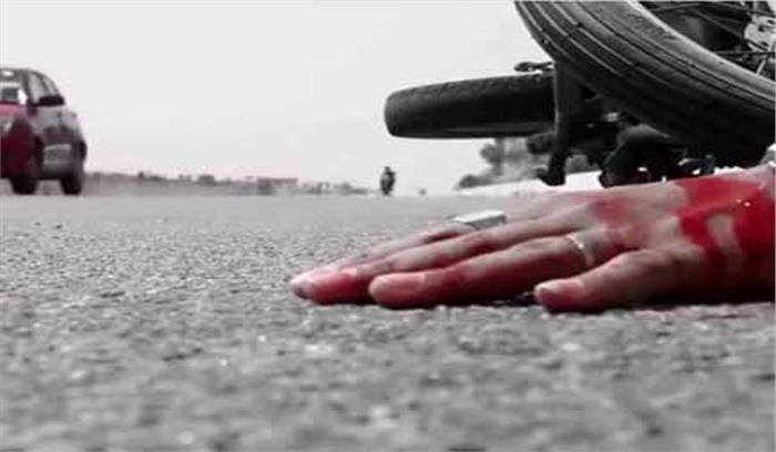 मध्यप्रदेश : वाहन दुर्घटना में दो लोगों की मौत ,एक घायल