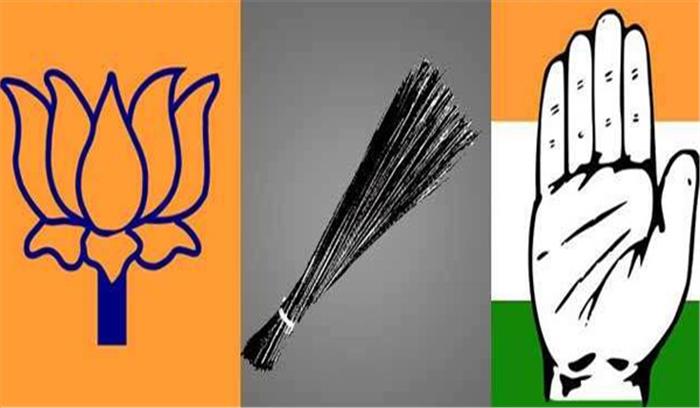 दिल्ली नगर निगम : थमा चुनाव प्रचार, दिग्गजों ने बहाया जमकर पसीना, झोंकी पूरी ताकत