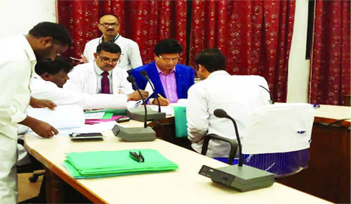 एमसीआई की टीम पहुंची, सिम्स में मचा हड़कंप