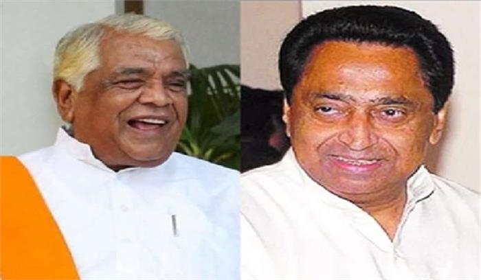 मप्र : पूर्व मुख्यमंत्री गौर से मिले कमलनाथ सरकार के मंत्री