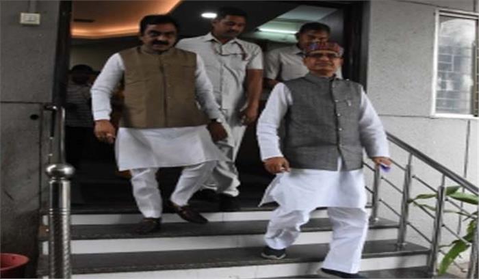 मप्र : भाजपा की बैठक में नहीं पहुंचे बागी 2 विधायक मप्र : भाजपा की बैठक में नहीं पहुंचे बागी 2 विधायक