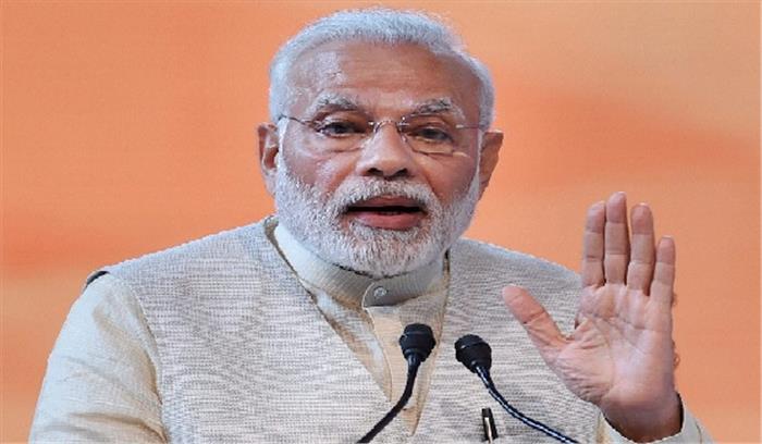 मप्र में चुनाव 55 बनाम 5 साल के शासन पर : मोदी