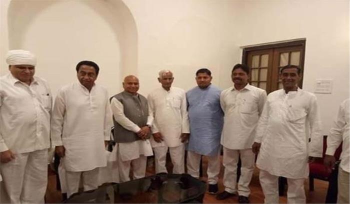 मप्र : बहुजन संघर्ष दल के कई नेता कांग्रेस में शामिल