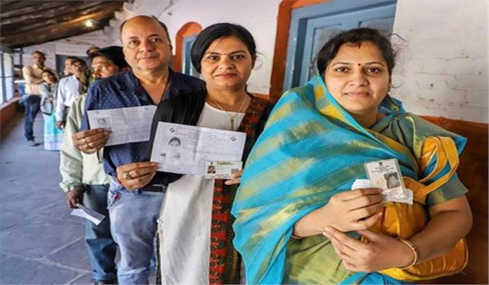 मप्र में 66.92 प्रतिशत मतदान मप्र में 66.92 प्रतिशत मतदान