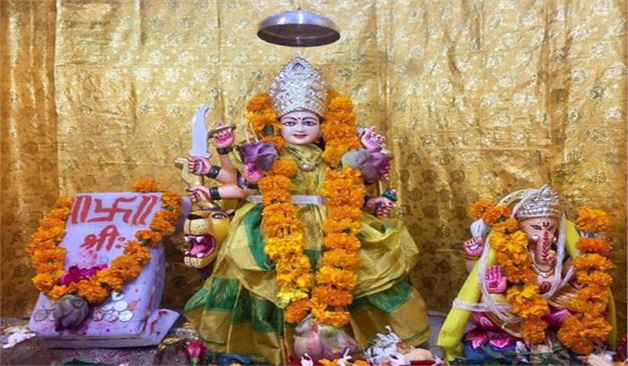 माँ ब्रह्मचारिणी दरबार में 436 मनोकामना ज्योति कलश प्रज्ज्वलित