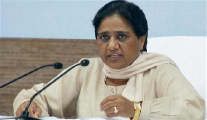 भाजपा सरकार पर दमनकारी रवैया अपनाने का आराेप लगाया: मायावती