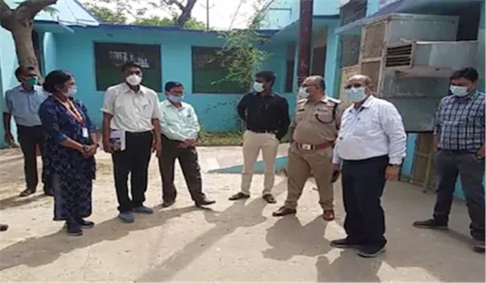 भिण्ड जिला अस्पताल में लगाए जा रहे ऑक्सीजन प्लांट