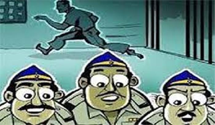 मध्यप्रदेश : पुलिस अभिरक्षा से आरोपी फरार