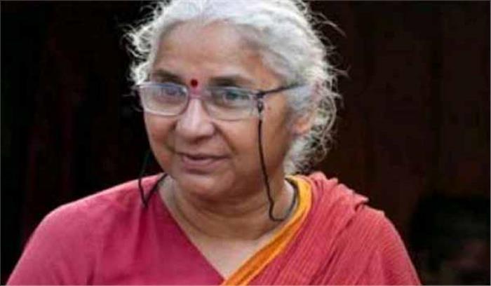 मेधा पाटकर ने नई रेत नीति को नदियों के लिए बड़ा खतरा बताया