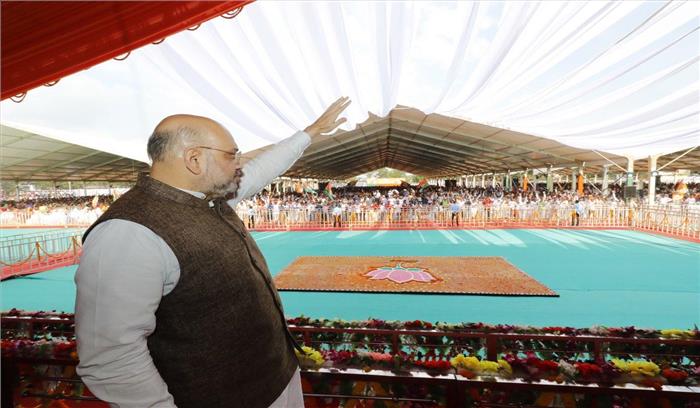 आज मध्यप्रदेश दौरे के अंतिम दिन अमित शाह करेंगे रैली