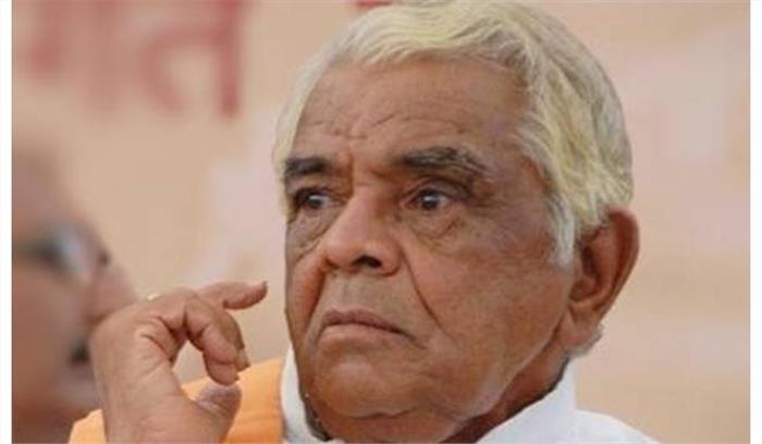 मध्य प्रदेश के पूर्व मुख्यमंत्री बाबूलाल गौर अस्पताल में भर्ती