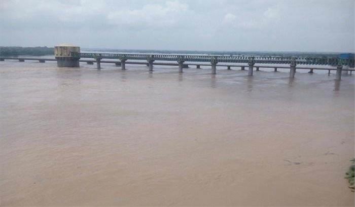 मुरैना में चंबल नदी उफान पर, 60 गांवों में अलर्ट जारी