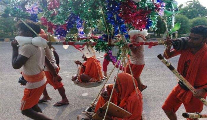 मध्य प्रदेश : कांवड़ मार्ग पर दिन में माल ढुलाई वाले वाहनों पर प्रतिबंध