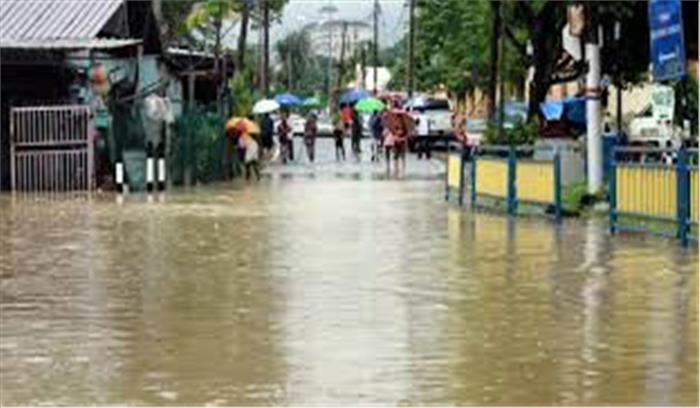 मंदसौर में बाढ़ प्रभावित क्षेत्र में सर्वे शुरु