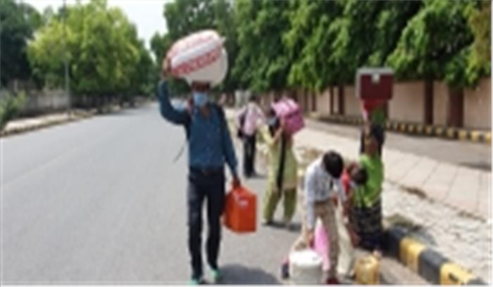 700 किमी दूर अपने घर पैदल ही चल दिए, कहा जिंदा रहें या मर जाएं, चलना नहीं छोड़ेंगे