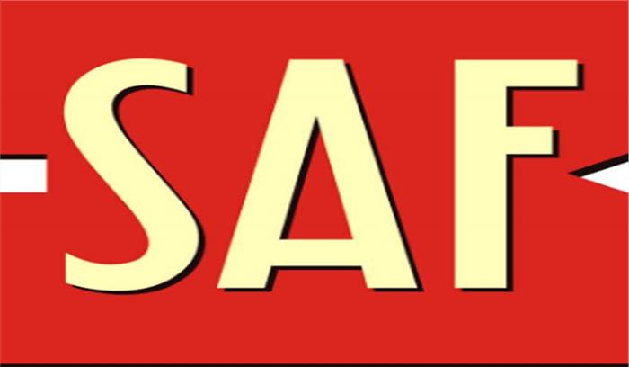 एसएएफ के जवान ने निगम कर्मियों से मारपीट की