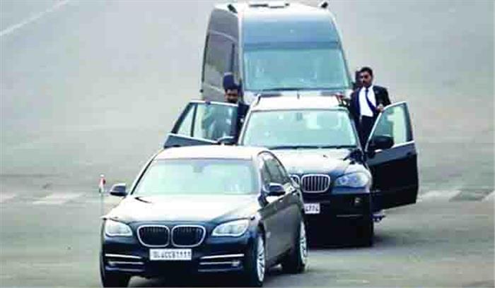 प्रधानमंत्री के रास्ता भटकने के मामले में दो पुलिस कर्मी निलंबित