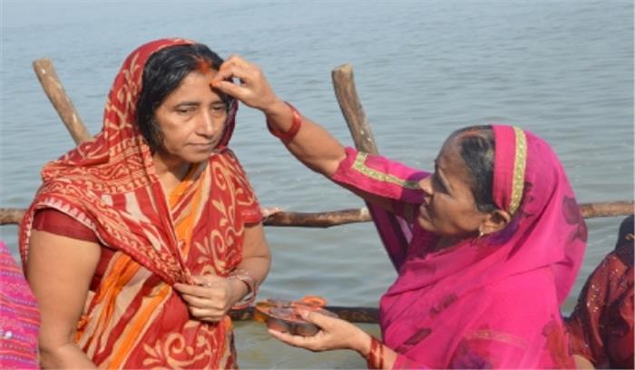 महापर्व छठ में खरना के साथ निर्जला उपवास शुरू