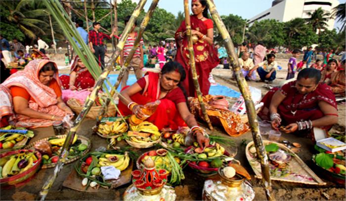 महापर्व  छठ पर भक्तिमय हुआ बिहार